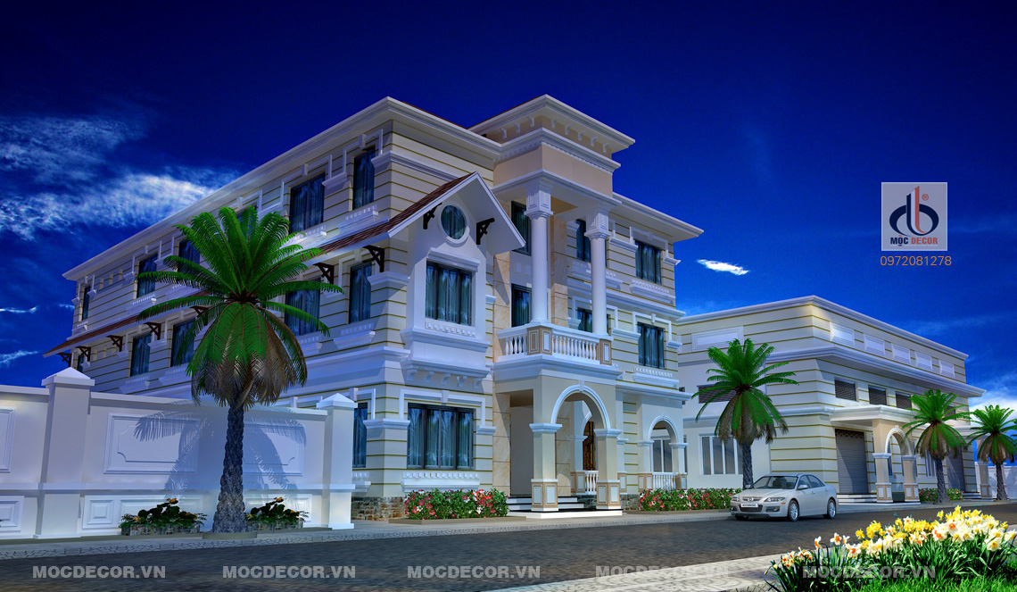 Thiết kế biệt thự cổ điển