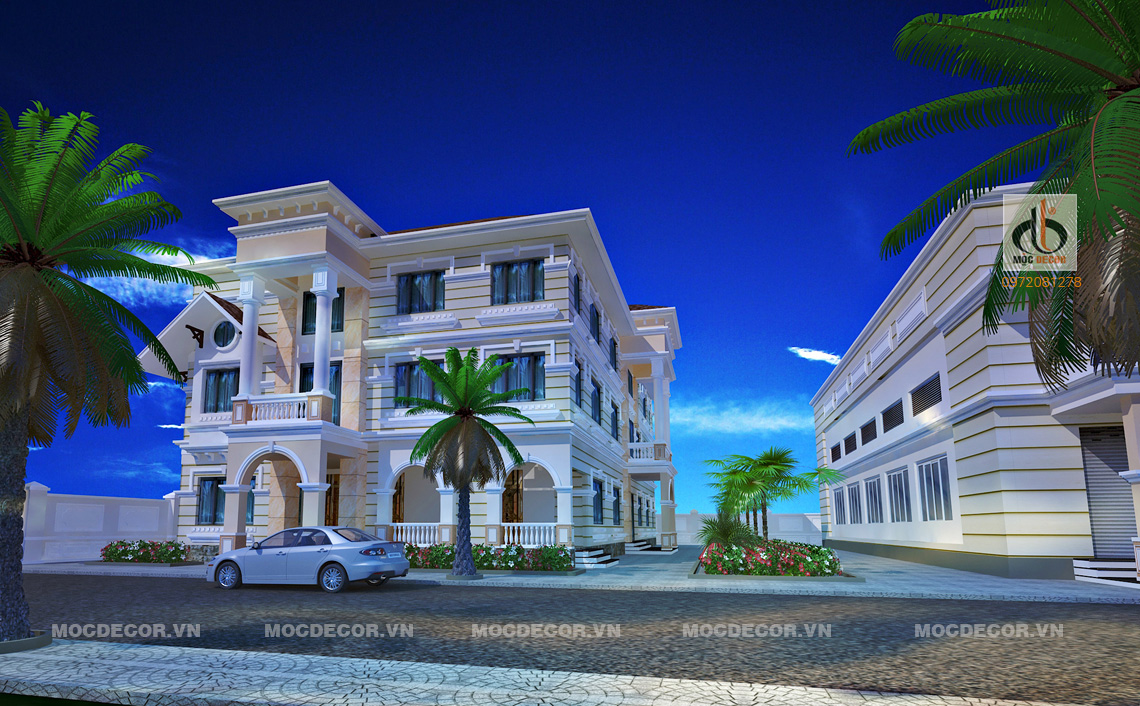  cải tạo biệt thự cổ điển