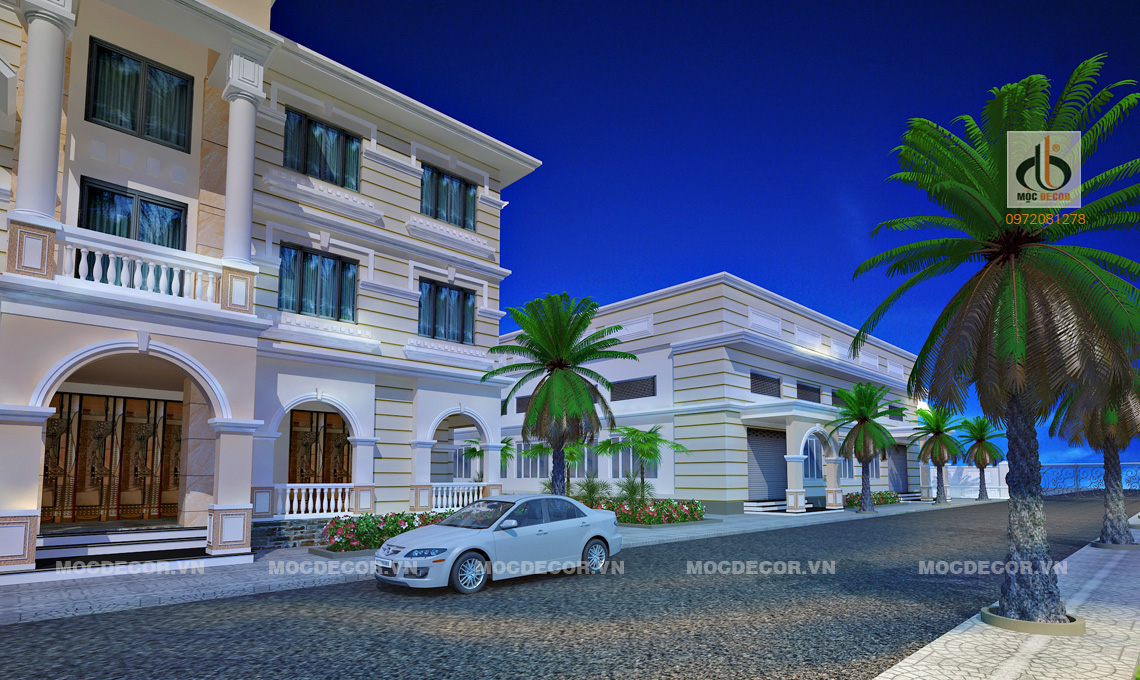 Thiết kế biệt thự cổ điển