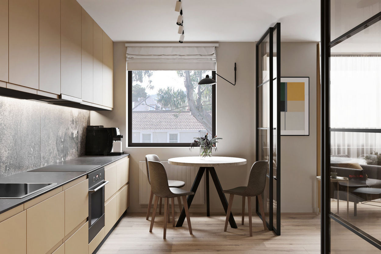 Thiết kế căn hộ 65m2 