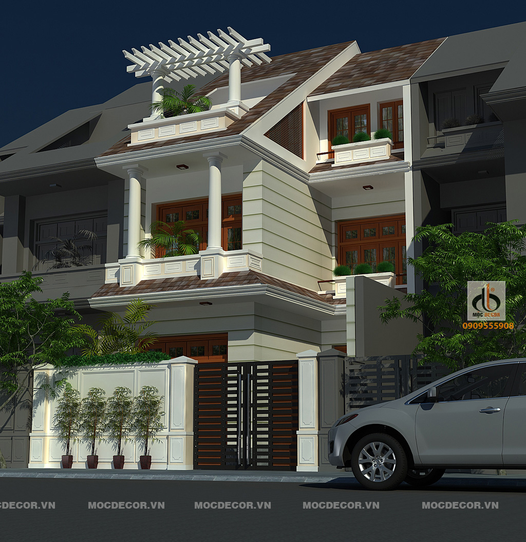 Thiết kế Biệt thự phố 