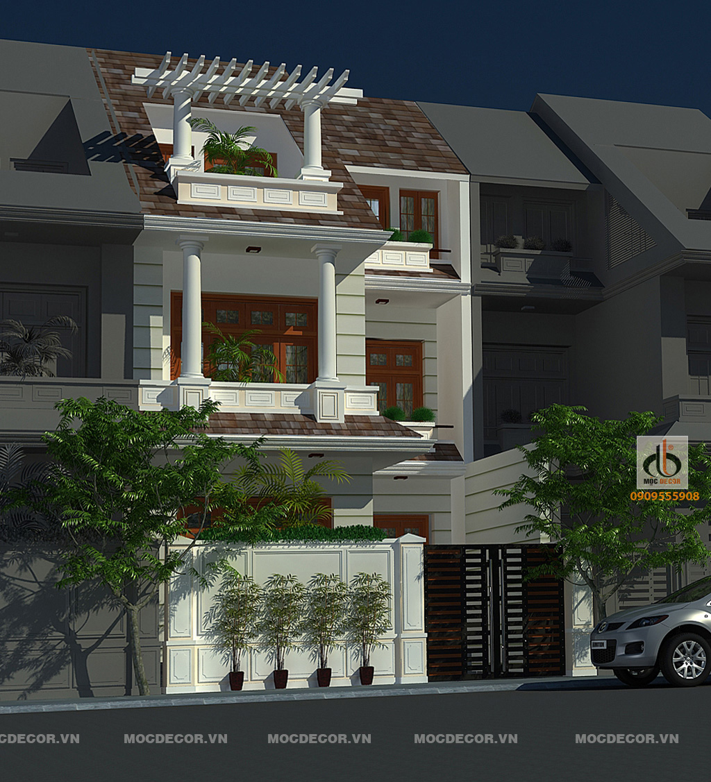 Thiết kế Biệt thự phố 