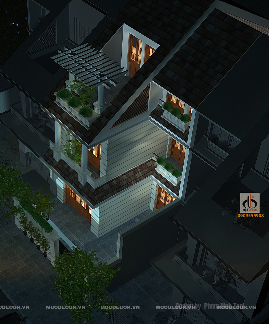 Thiết kế Biệt thự phố 