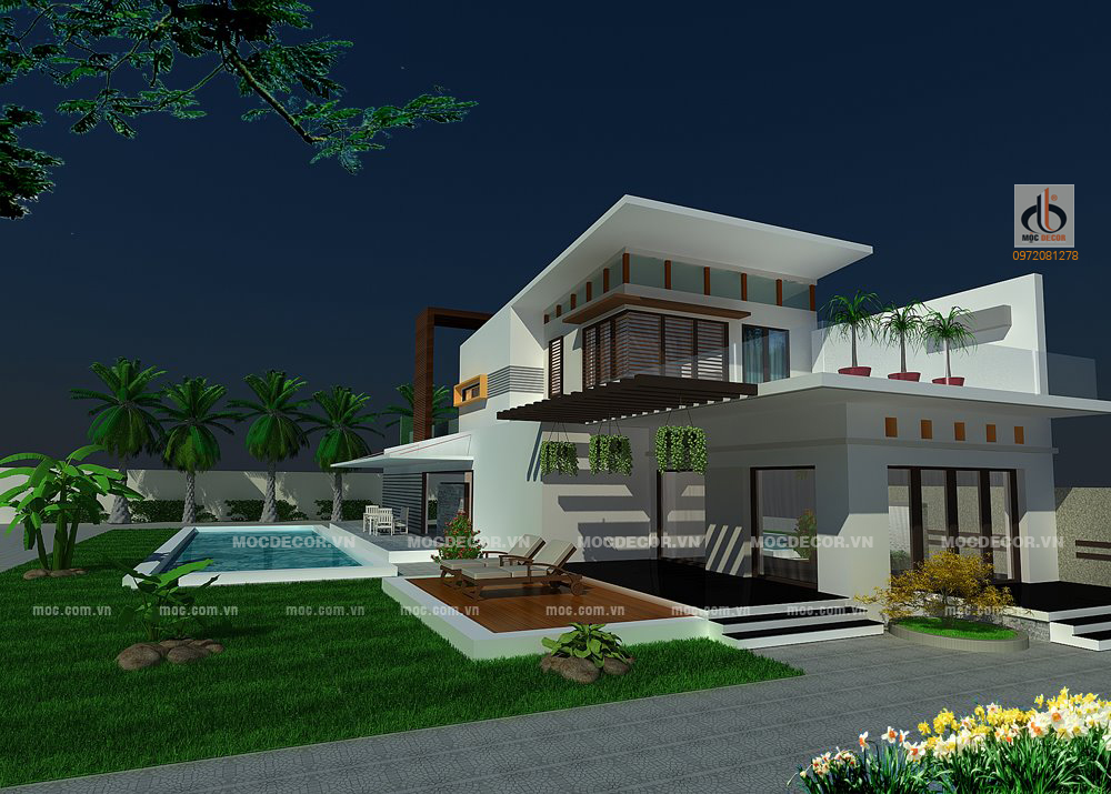 Biệt thự hiện đại