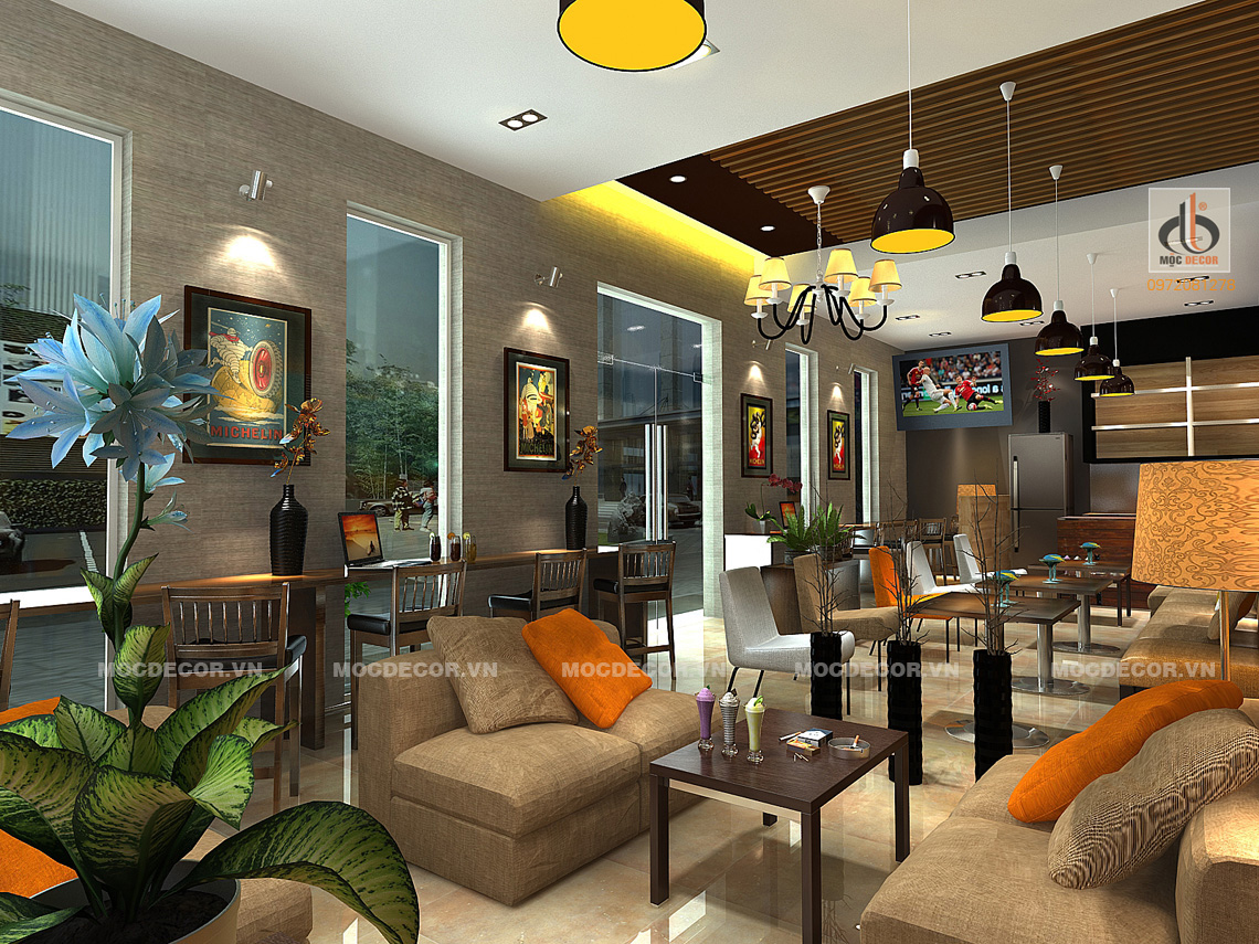 Thiết kế quán cafe