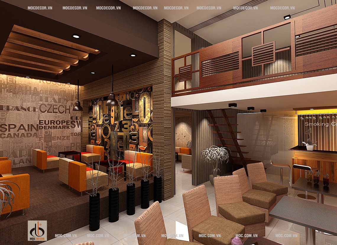 Thiết kế Quán Cafe