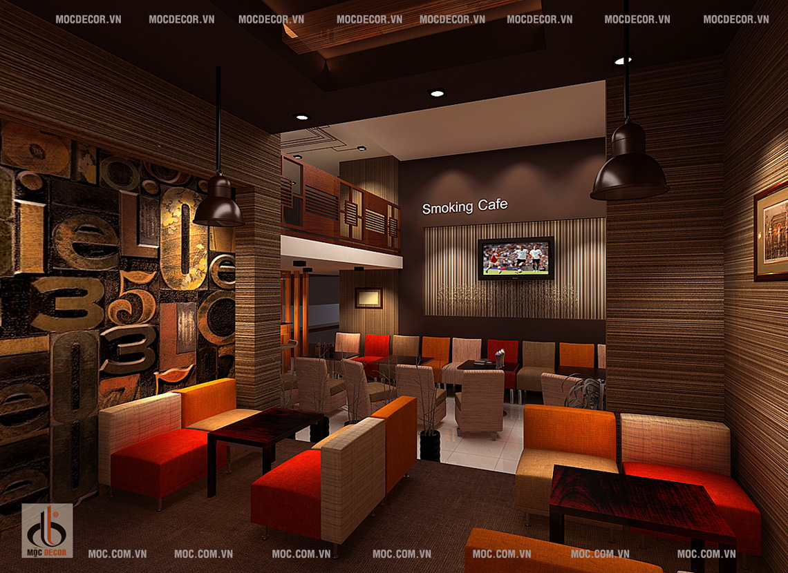 Thiết kế thi công Quán Cafe