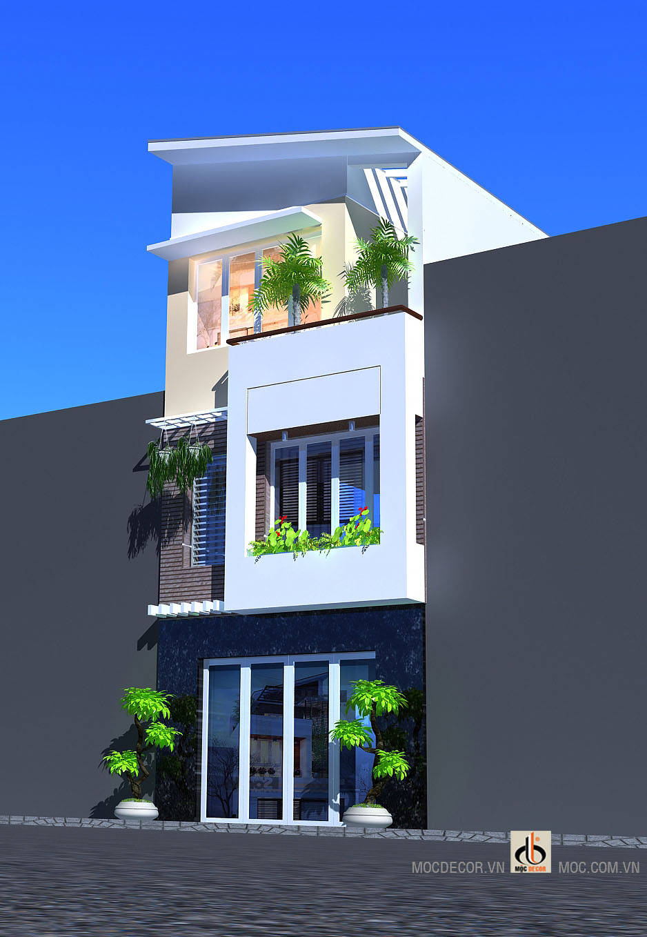 Nhà phố nhỏ diện tích 30 m2