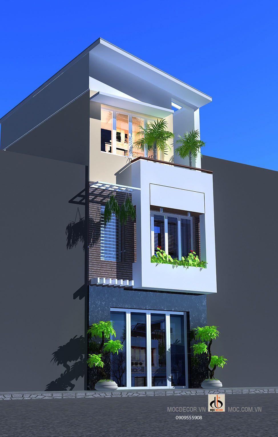 Nhà phố nhỏ diện tích 30 m2