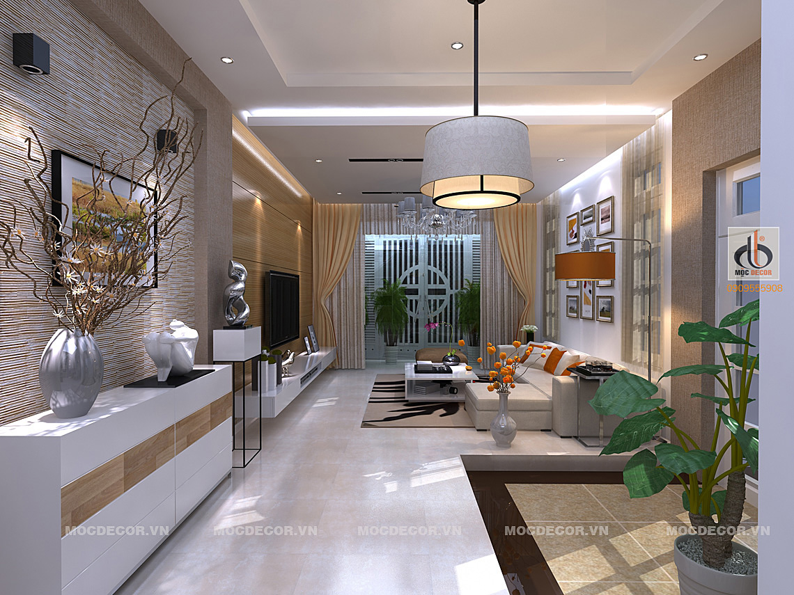 Thiết kế nội thất nhà phố