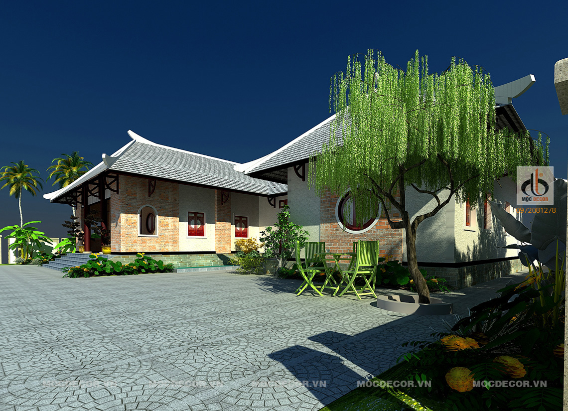 thi công Nhà Từ Đường