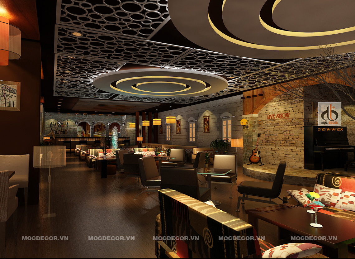 Quán Cafe Đẹp, Mộc