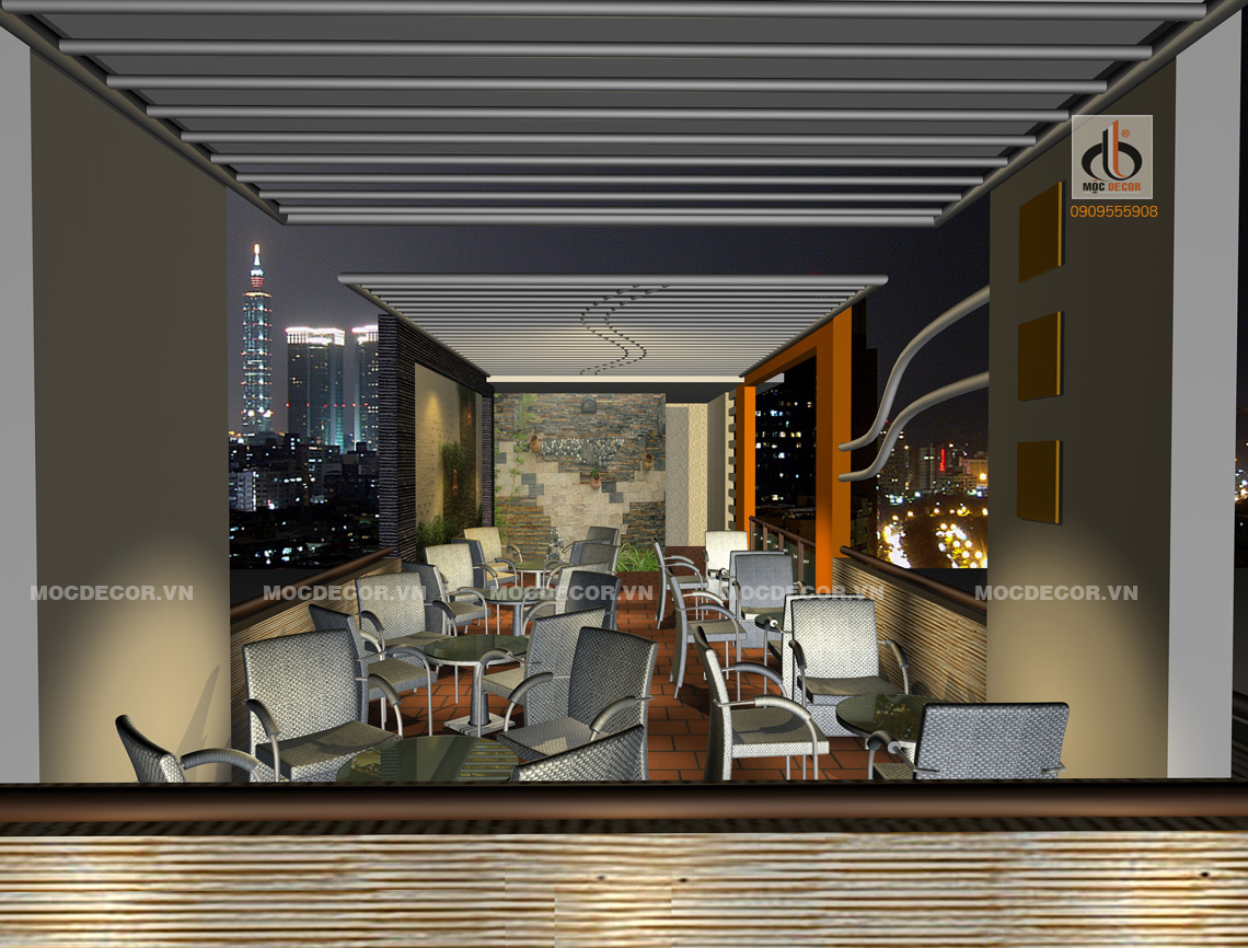 Thiết kế quán Cafe  
