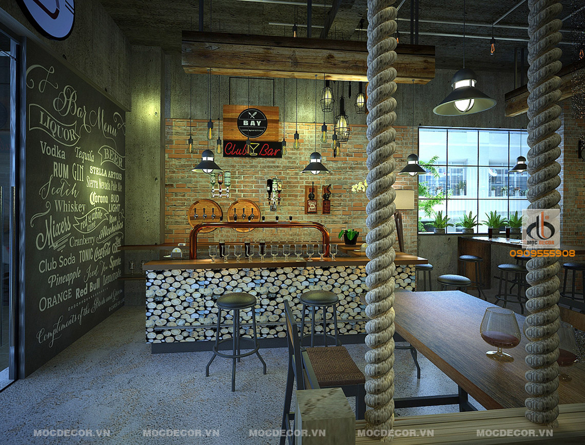 Quày Bar Club đẹp