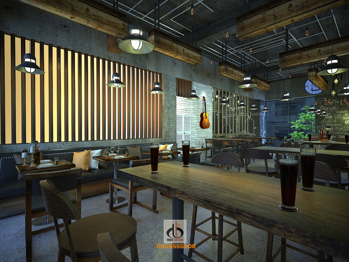 Thiết kế quán Bar
